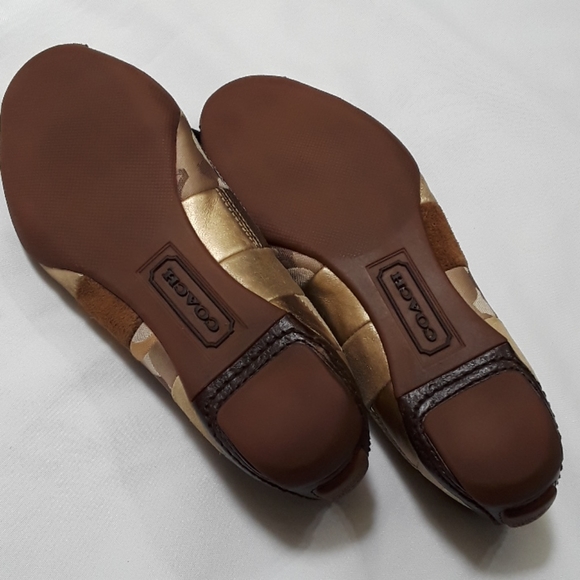 Coach Jasmine Patchwork Ballet Flats - Picture 11 of 12